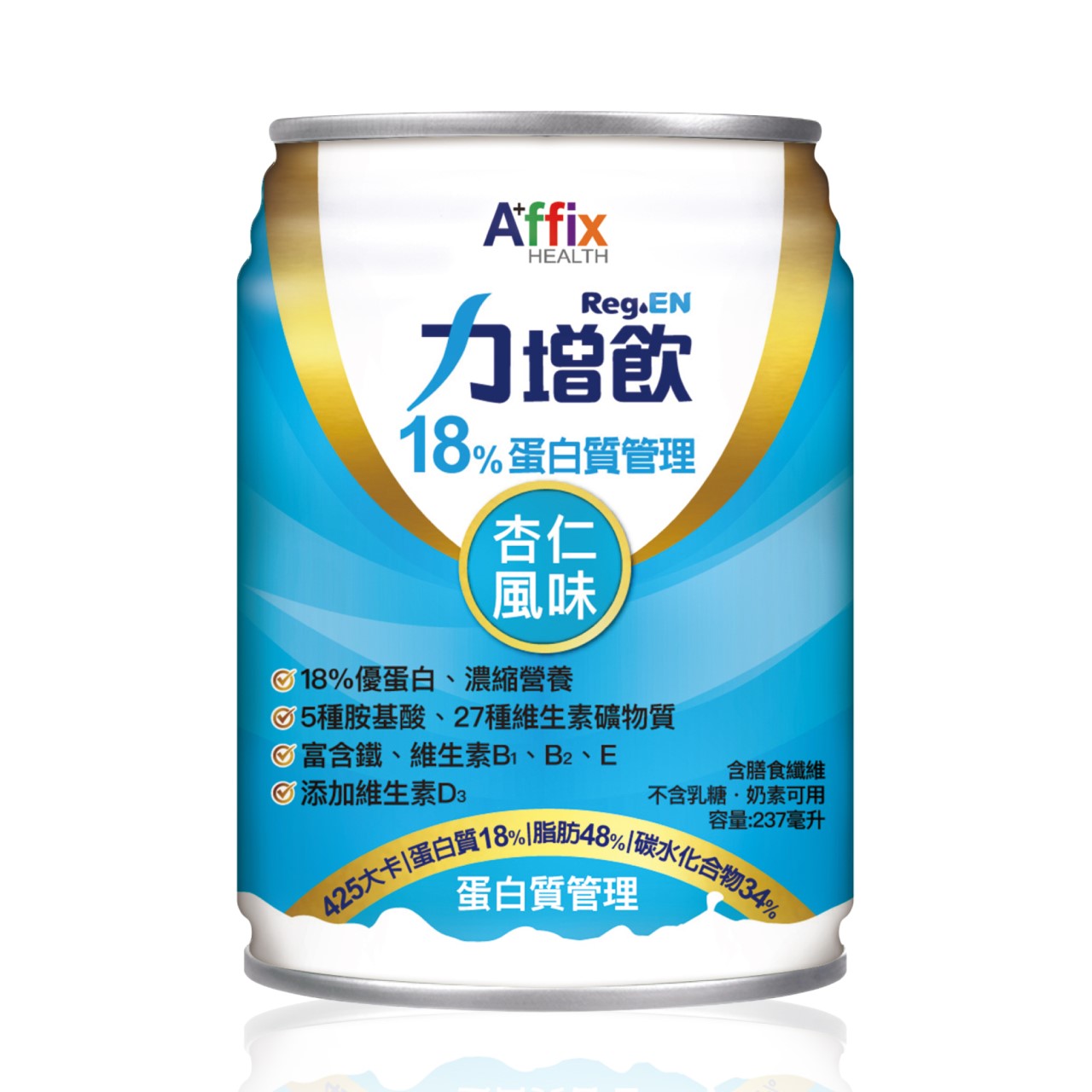 力增飲-18%(杏仁)237ML*24罐