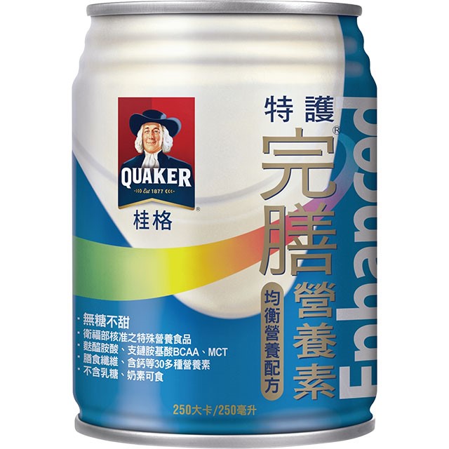 桂格-完膳特護均衡(無糖)250ml*24罐