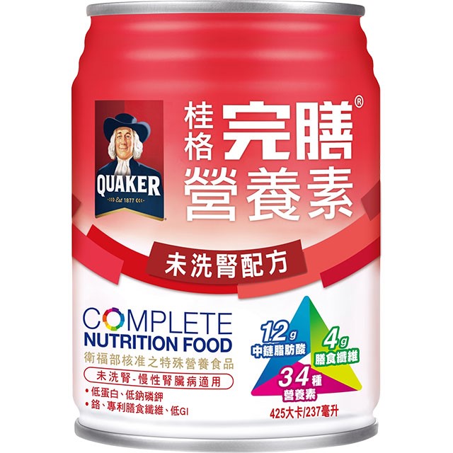 桂格-完膳營養素未洗腎配方237ml*24罐