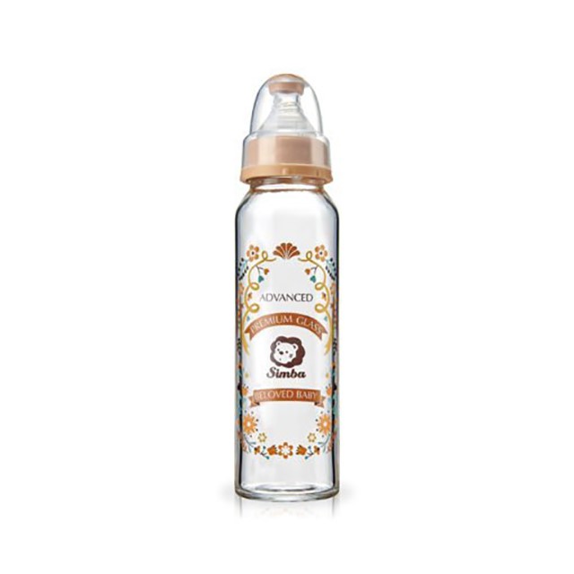 蘿蔓晶鑽標準玻璃大奶瓶240ml