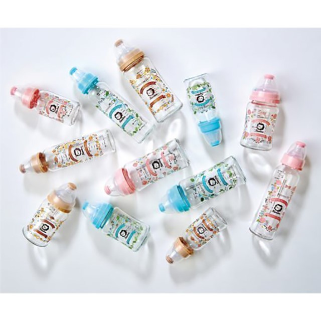 蘿蔓晶鑽標準玻璃大奶瓶240ml