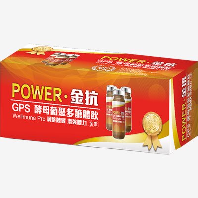 金抗-酵母葡聚多醣補精30瓶/盒