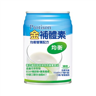 金補體素-均衡奶水(清甜)237ml*24罐