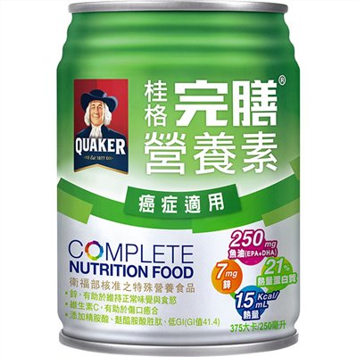 桂格-完膳營養素癌症配方250ml24罐