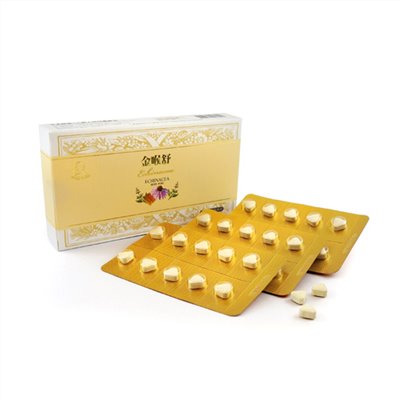 橙心-金喉舒 紫錐菊濃醇喉錠