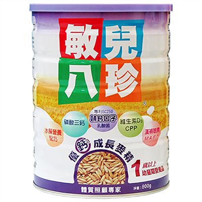 敏兒八珍優鈣成長麥精