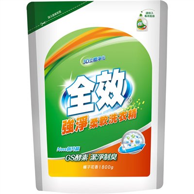 毛寶全效洗衣精(補充包)