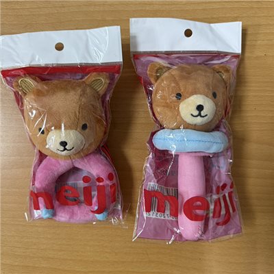 明治贈品~小熊手搖鈴